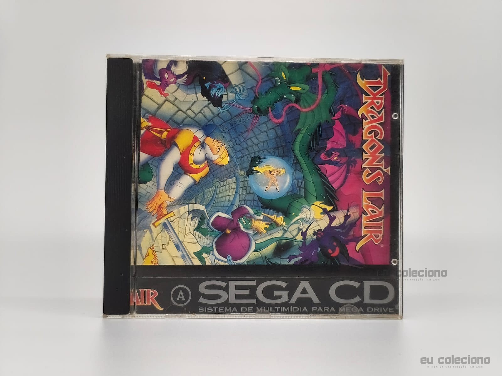 Jogo Dragons Lair Sega Cd 100% Original Completo